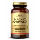 Magnez cytrynian 60 tabletek Solgar