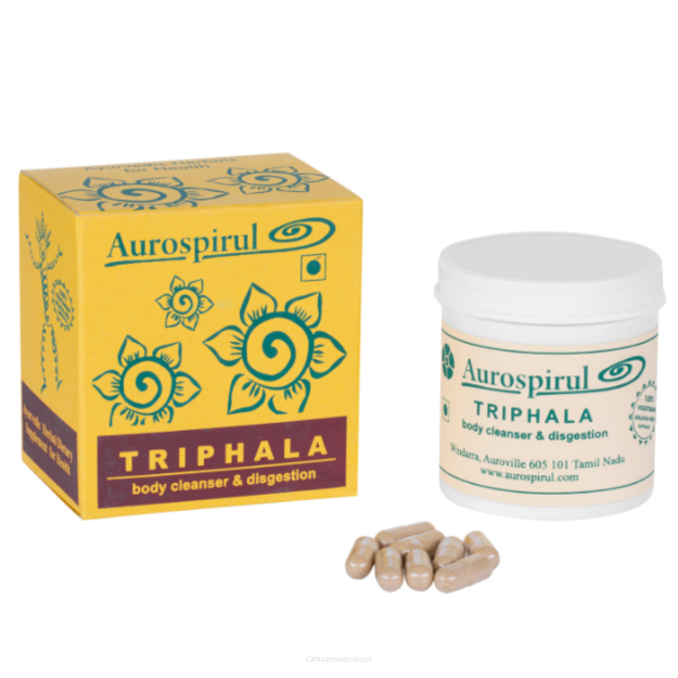Triphala 100 kapsułek Aurospirul