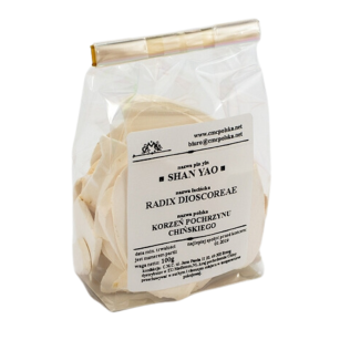 SHAN YAO - Rhizoma Dioscoreae - Korzeń pochrzynu chińskiego 100g