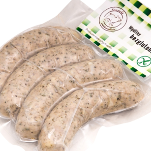 Kiełbasa biała parzona wieprz. bezglut. kg Nowicki