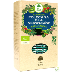 Herbatka dle nerwusów bio 25x1,5g Dary Natury