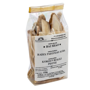 BAI SHAO – Radix Paeoniae Alba – Korzeń Białej Peonii 100g
