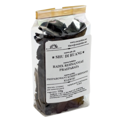 SHU DI HUANG - Radix Rehmanniae Preparata - Preparowany korzeń rehmanii kleistej 100g