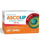 Liposomalna witamina C 500  30 saszetek Ascolip